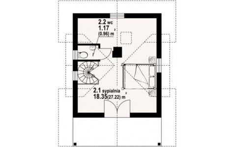 Dom mieszkalny - GAJOWO 68 DWS 550x174 47.69 m²
