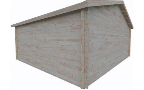 Garaż drewniany - JAN 595x530 28.5m2